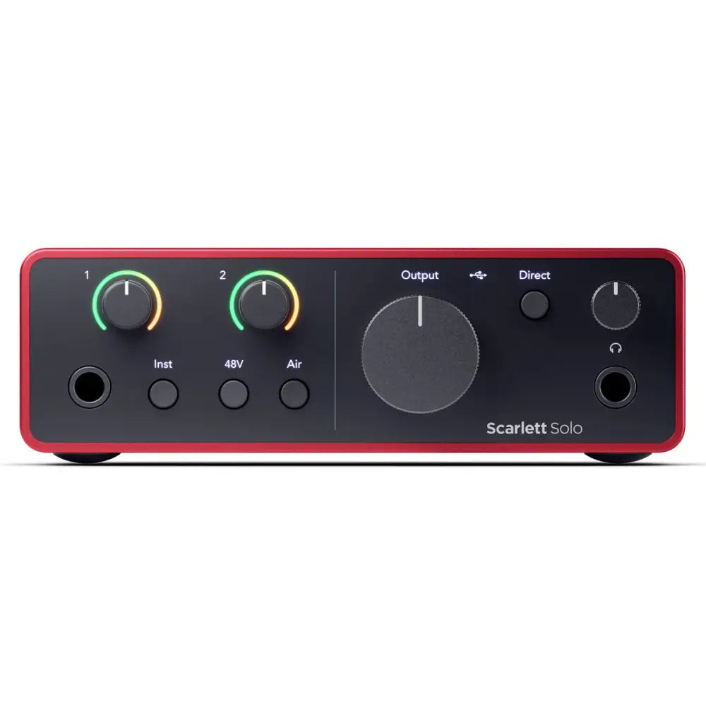 Focusrite Scarlett Solo 4th Generation USB Audio Interface USB Audio Interface