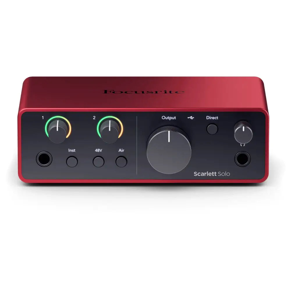Focusrite Scarlett Solo 4th Generation USB Audio Interface USB Audio Interface