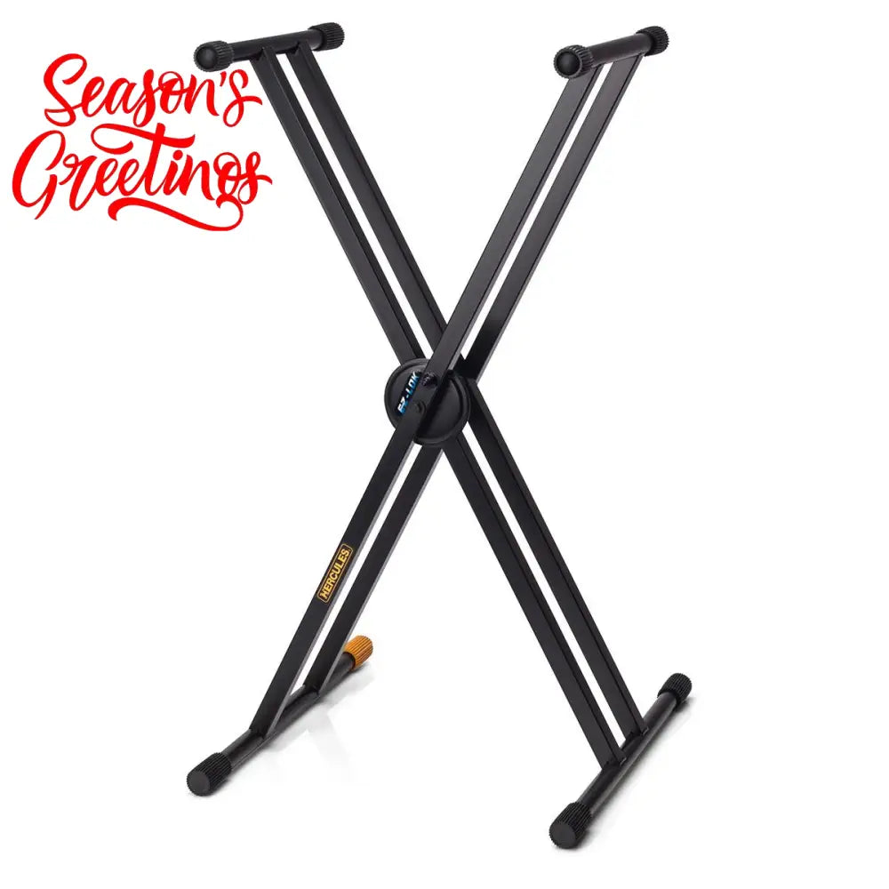 Hercules KS120B Double X-Shape Keyboard Stand Keyboard Stands