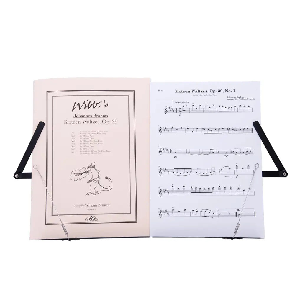 Hercules Stands BS010BB Desktop Table Music Stand Orchestral Symphony Stands