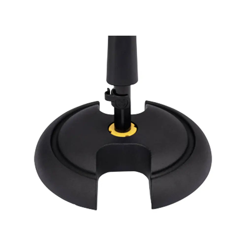 Hercules Stands MS120BPRO Low profile H Base Microphone Stand w/ Telescopic Boom Round Base Stands