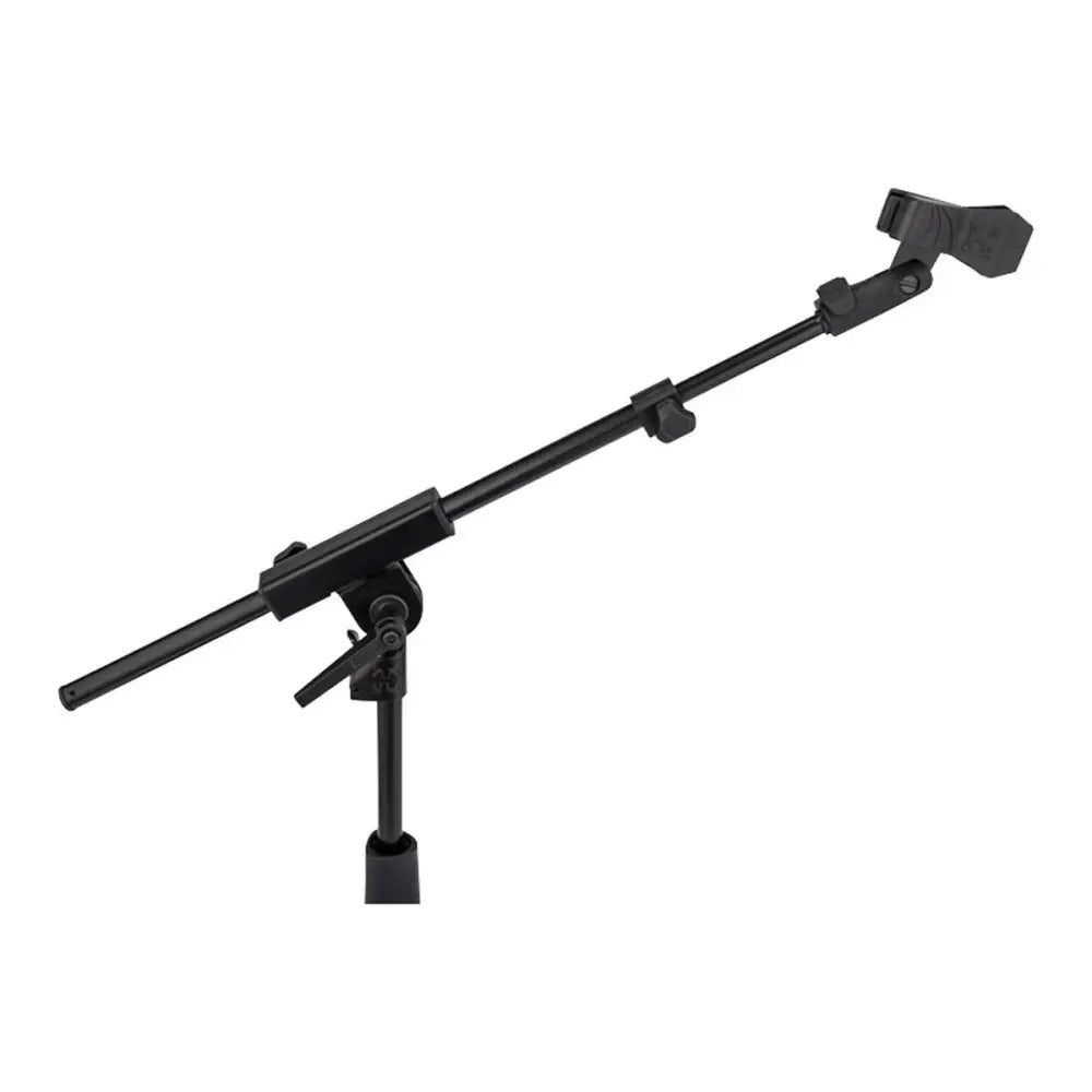 Hercules Stands MS120BPRO Low profile H Base Microphone Stand w/ Telescopic Boom Round Base Stands