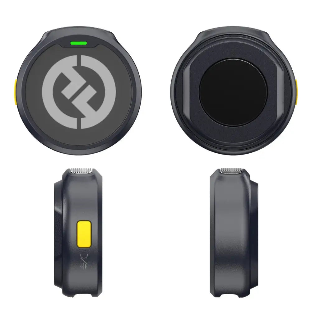 Hollyland LARK M2 DUO Wireless Lavalier Microphone with Lightning Plug - Shine Charcoal Lapel Systems