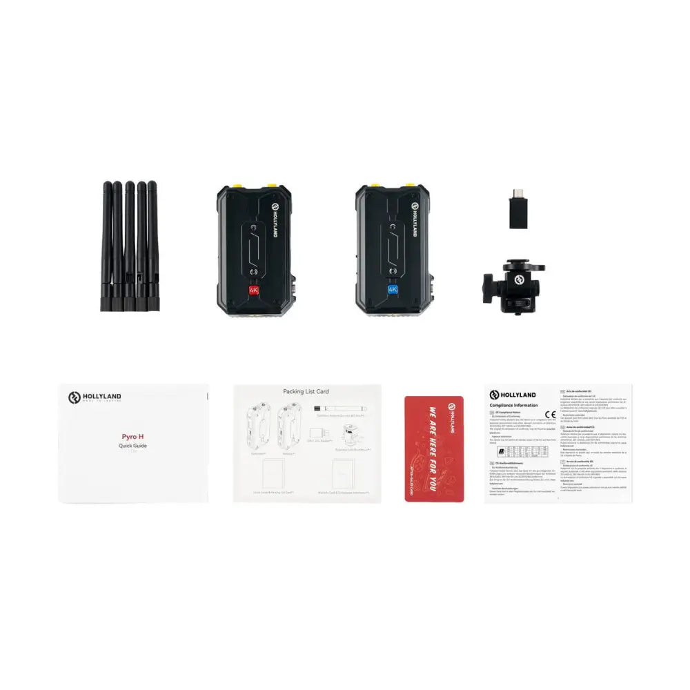 Hollyland Pyro H 4K HDMI Wireless Video Transmission System Wireless Video Transmission Systems