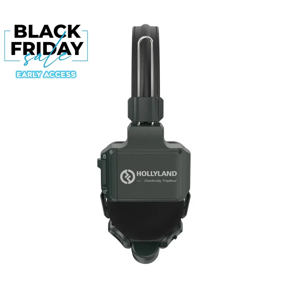 Hollyland Solidcom C1-6S Full-Duplex Wireless DECT Intercom System with 6 Headsets Com Systems