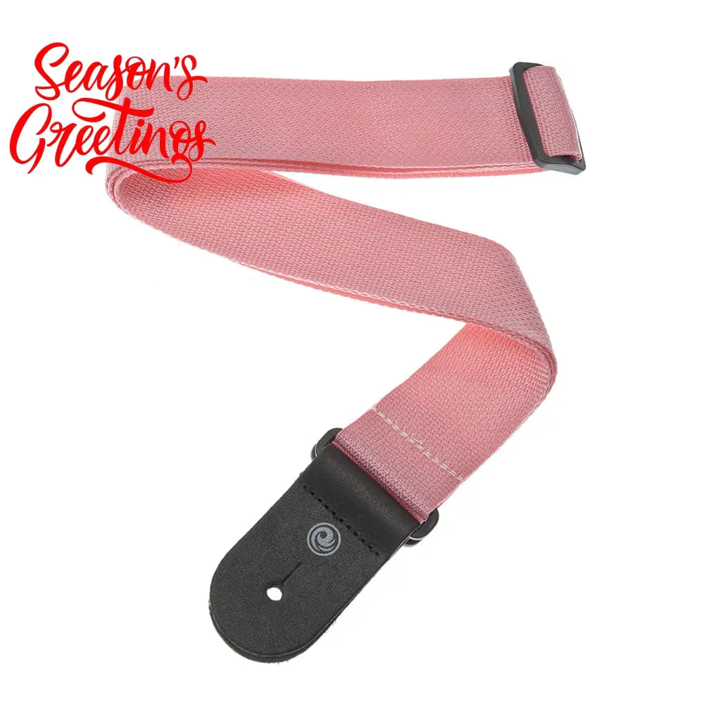Planetwaves PWS106 Poly Strap - Pink Straps & Locking Systems