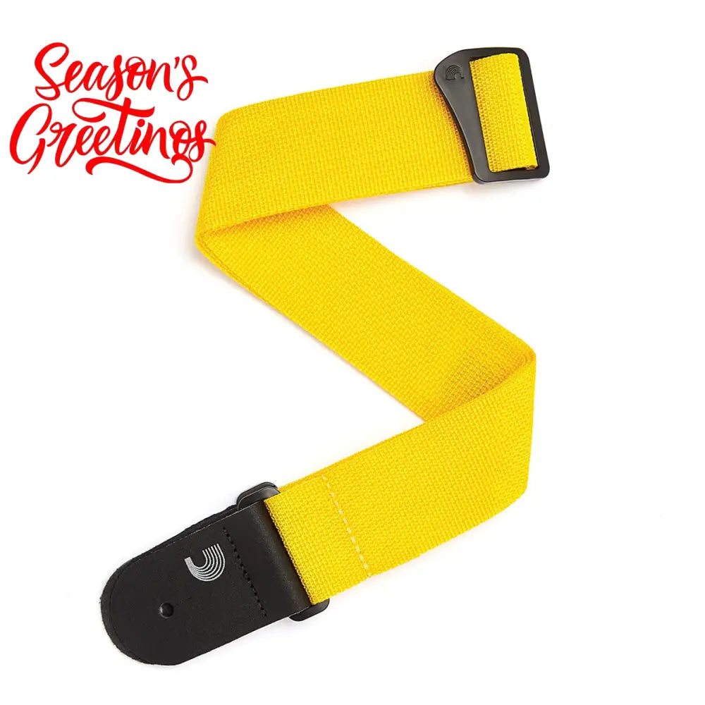 Planetwaves PWS110 Poly Strap - Yellow Straps & Locking Systems