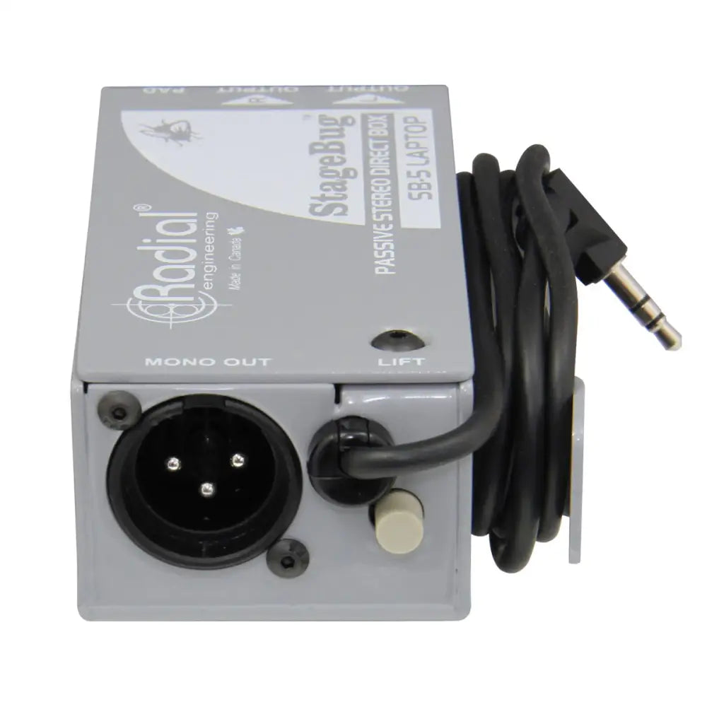 Radial StageBug SB-5 Passive Stereo Direct Box For Laptops & Mobile Devices