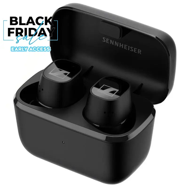 Sennheiser CX PLUS True Wireless Earbuds with Active Noise Cancellation - Black Wireless Earbuds