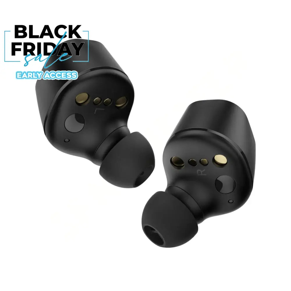Sennheiser CX PLUS True Wireless Earbuds with Active Noise Cancellation - Black Wireless Earbuds