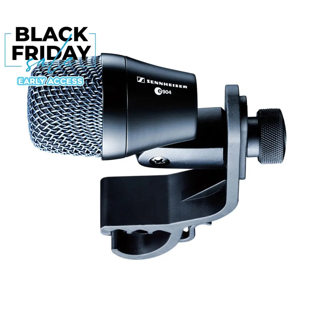 Sennheiser E 904 Dynamic Cardioid Drum Microphone With Clamp Drum & Percussion Microphones