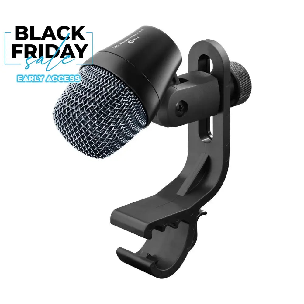 Sennheiser E 904 Dynamic Cardioid Drum Microphone With Clamp Drum & Percussion Microphones