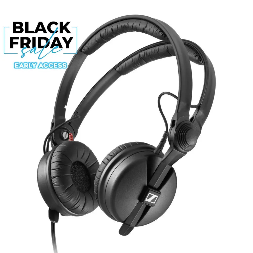 Sennheiser HD 25 PLUS Closed-Back Professional Monitoring DJ Headphones DJ Headphones