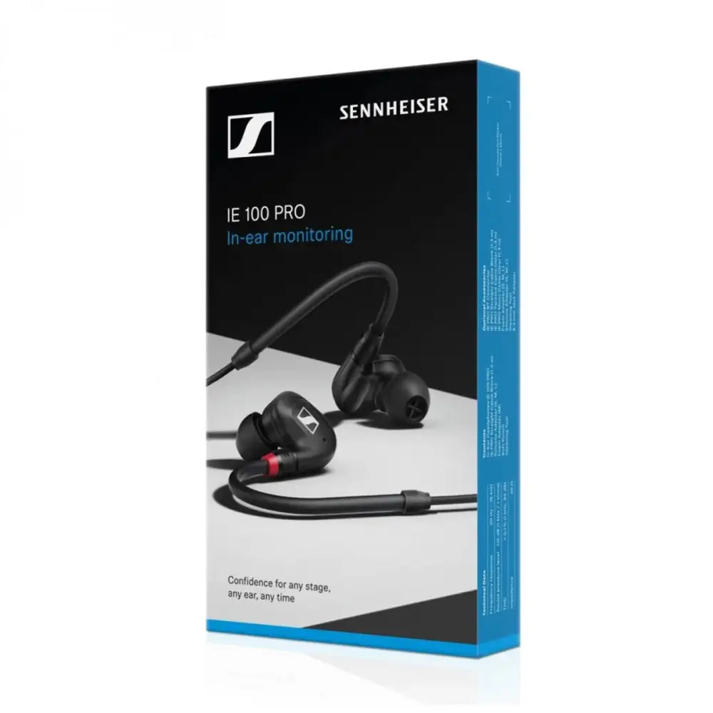 Sennheiser IE 100 PRO In-Ear Monitoring Headphones - Black In-Ear Headphones