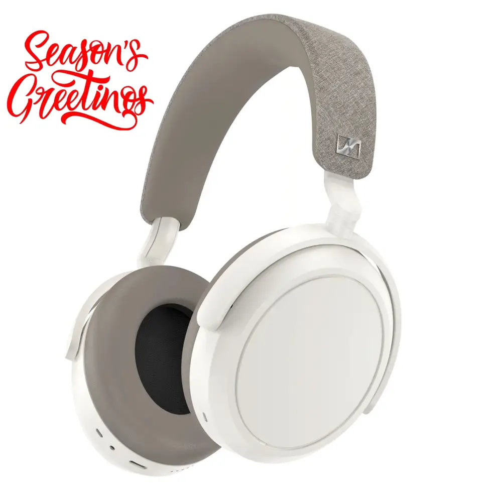 Sennheiser MOMENTUM 4 Noise-Cancelling Wireless Over-Ear Headphones - White Wireless/Bluetooth Earphones