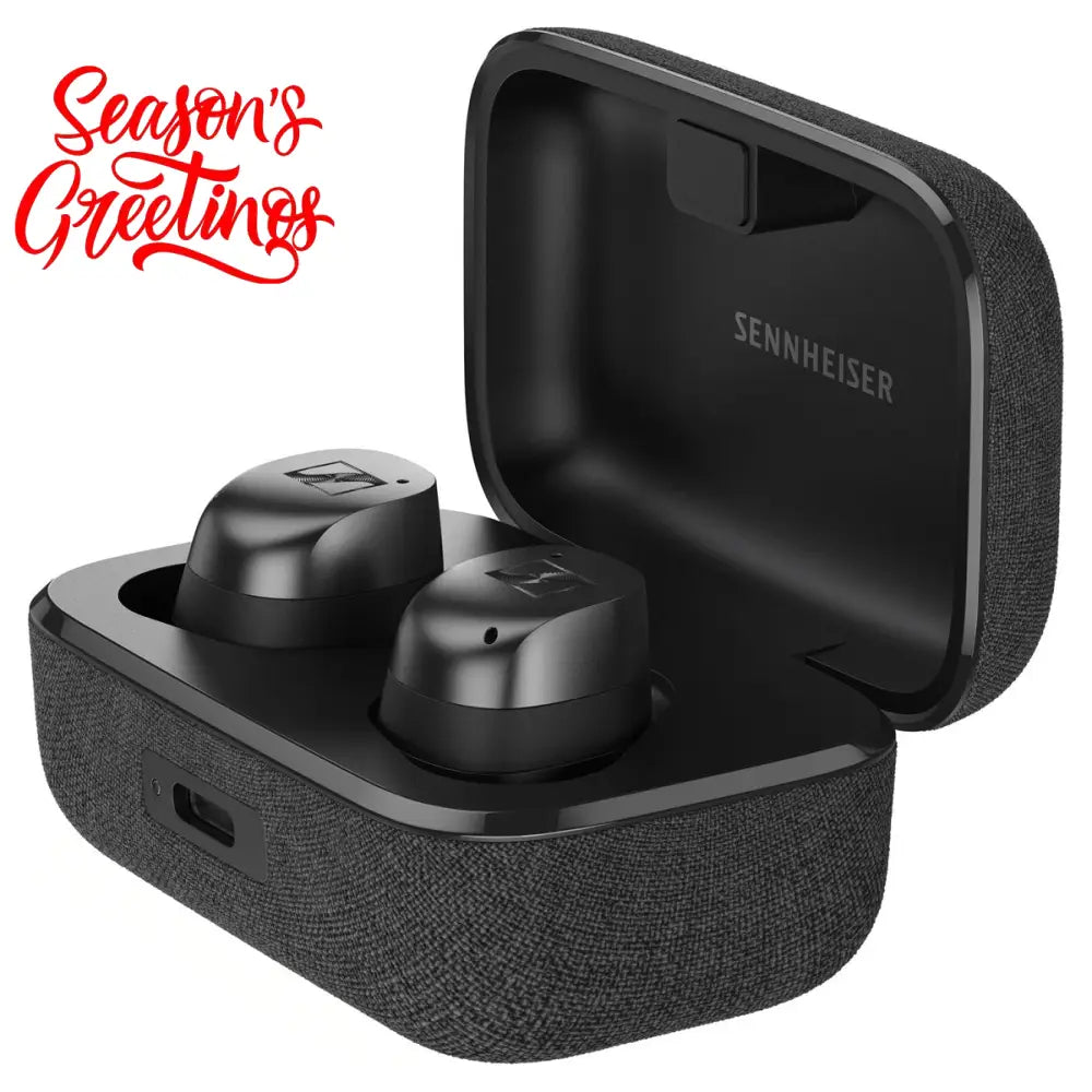 Sennheiser MOMENTUM True Wireless 4 Noise-Cancelling Earbuds - Black Graphite