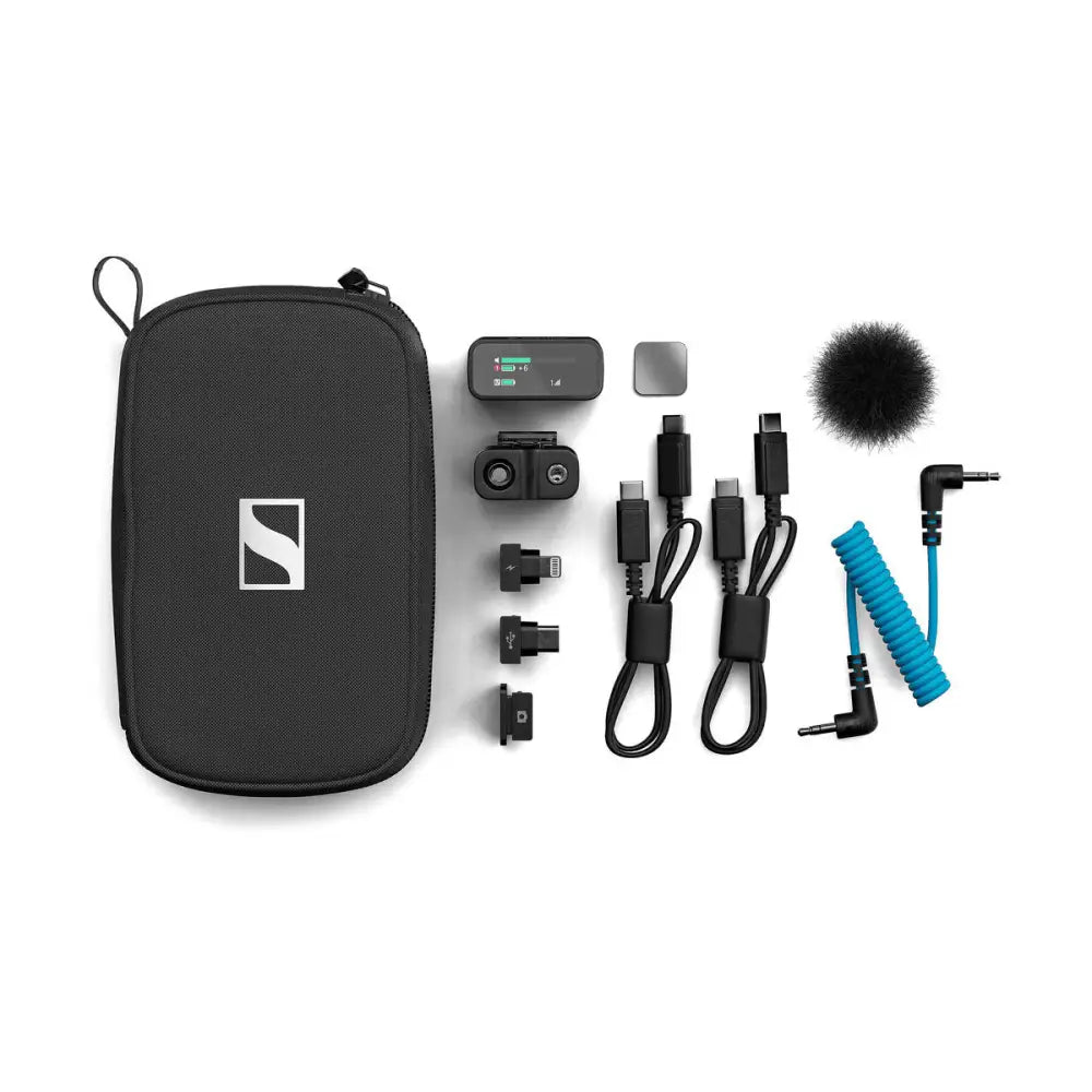 Sennheiser Profile Wireless 1-Person Clip-On Wireless Microphone System/Recorder for Camera & Smartphone (2.4 GHz)