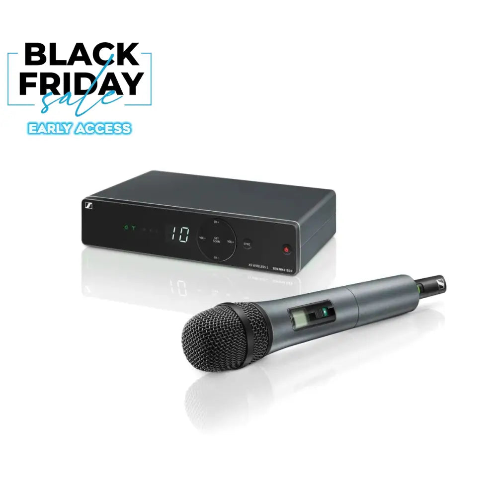 Sennheiser XSW 1-825-B Wireless Handheld Vocal Set Handheld Systems