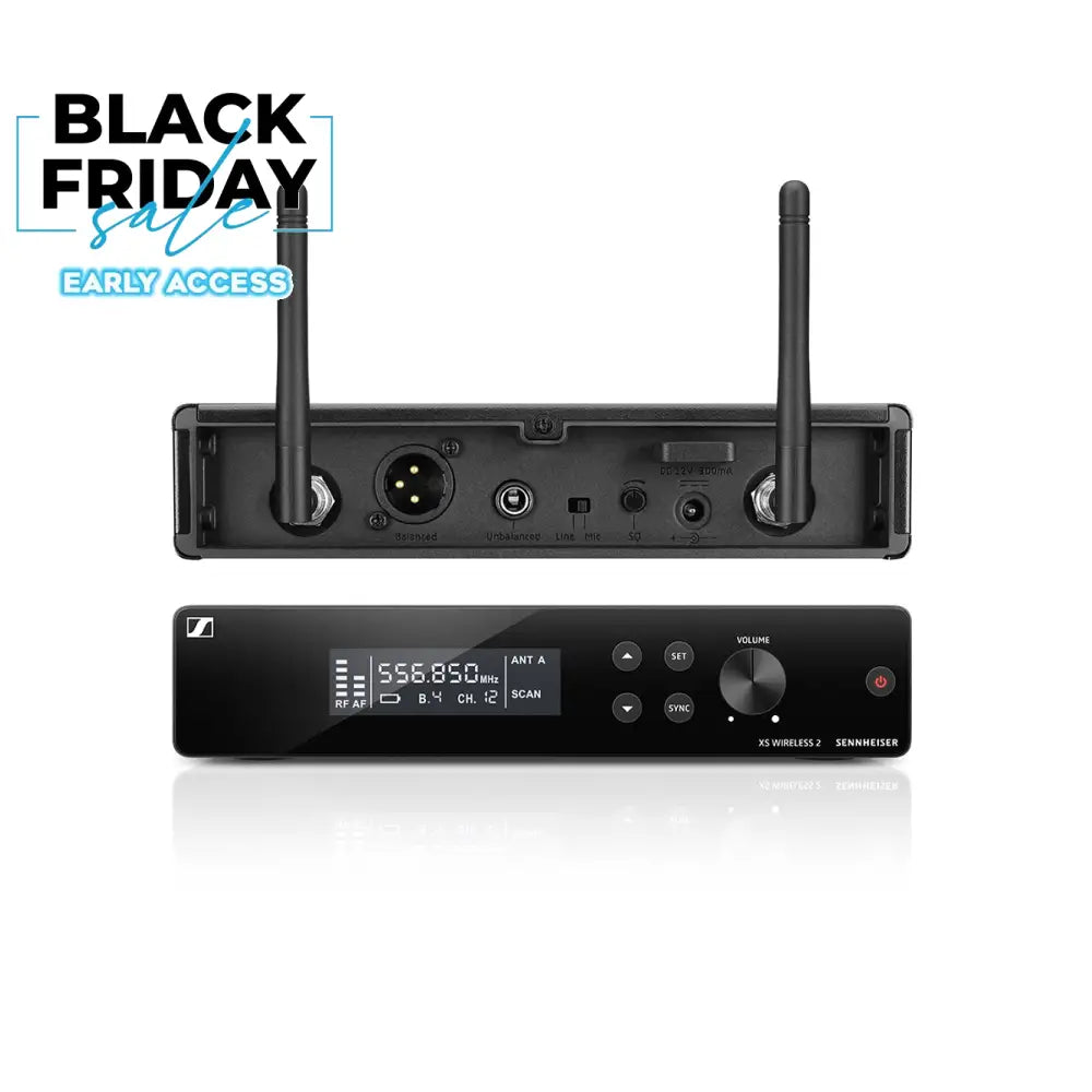 Sennheiser XSW 2-ME2-B Wireless Lavalier Set Lapel Systems
