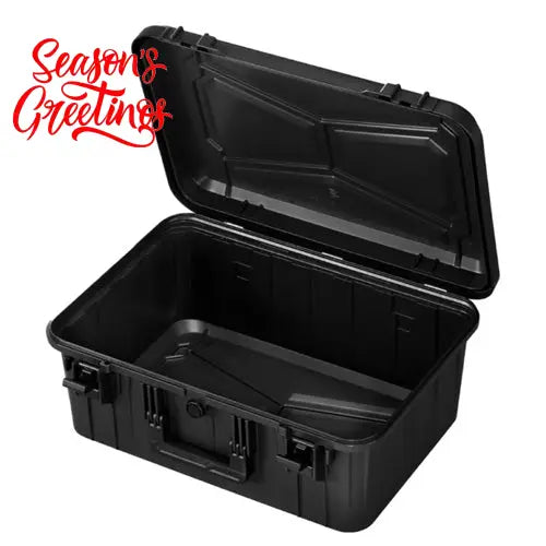 SP ECO 90D Black Carry Case Empty w/ Convoluted Foam in Lid Carry Cases