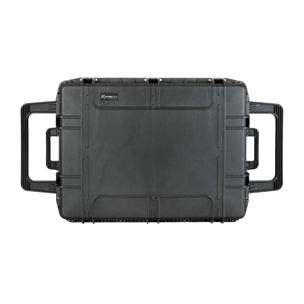 Stage Plus PRO 820 Truck Case with Extension Handle Empty with Convoluted Foam in Lid - Black ID: L820xW600xH450mm