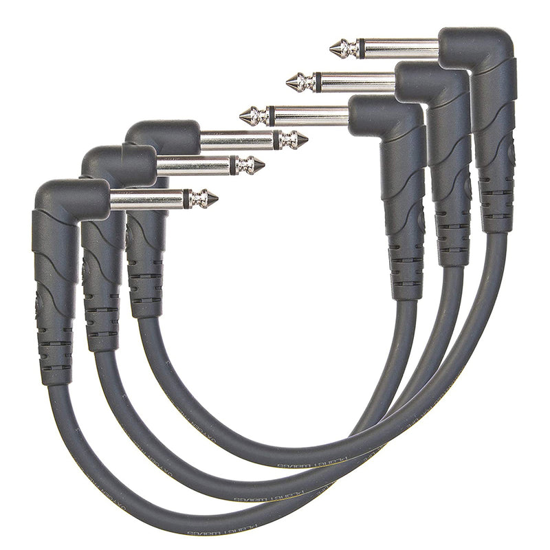 Planetwaves PWCGTP305 Classic Series 0.5ft Patch Cable 3 Pack