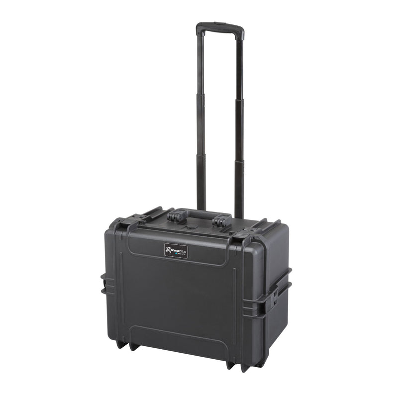 SP PRO 505H280STR Black Trolley Case, Cubed Foam, ID: L500xW350xH280mm