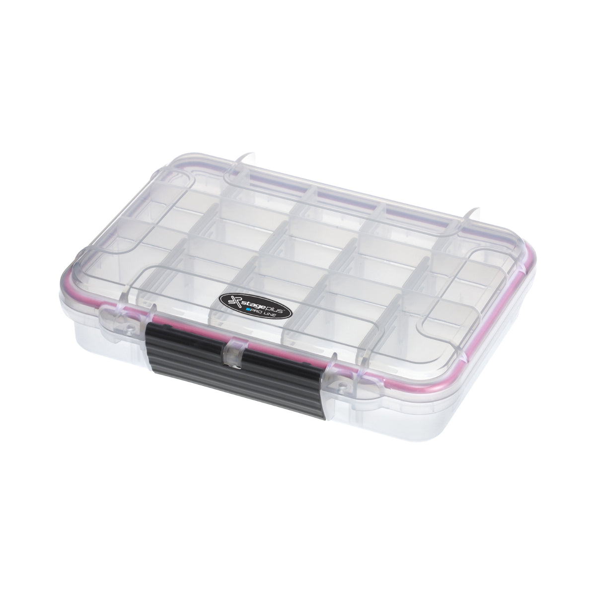 SP PRO 002C Transparent Case, 3-15 Adjustable Compartments, ID: L212xW140xH47mm