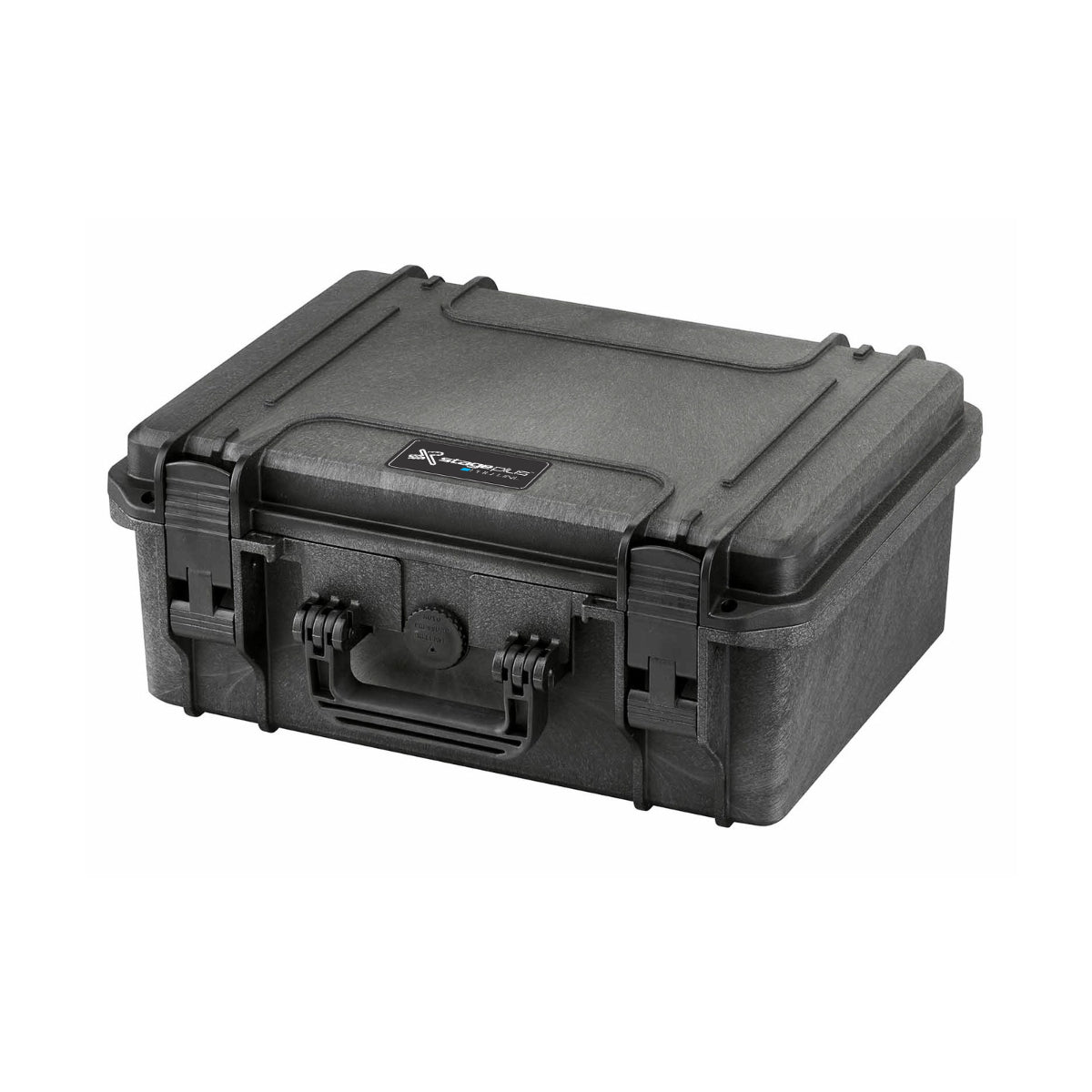 SP PRO 380H160LAPTOP Black Carry Case, Cubed Foam + Laptop Holder, ID: L380xW270xH160mm