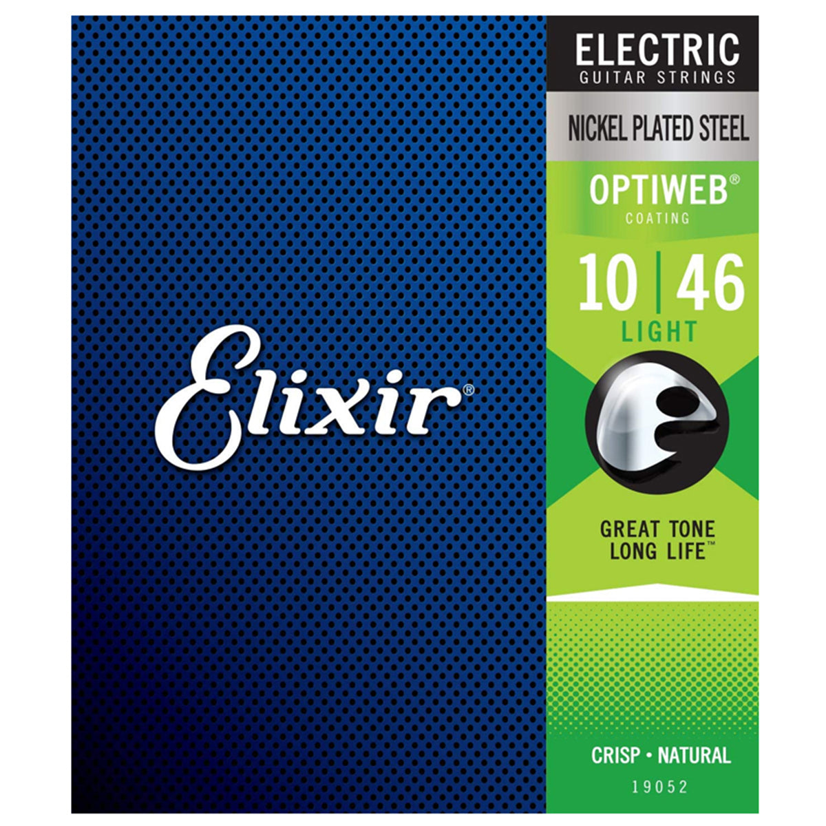 Elixir 19052 Optiweb Electric Light Heavy 0.10-0.46