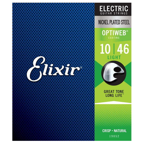 Elixir 19052 Optiweb Electric Light Heavy 0.10-0.46