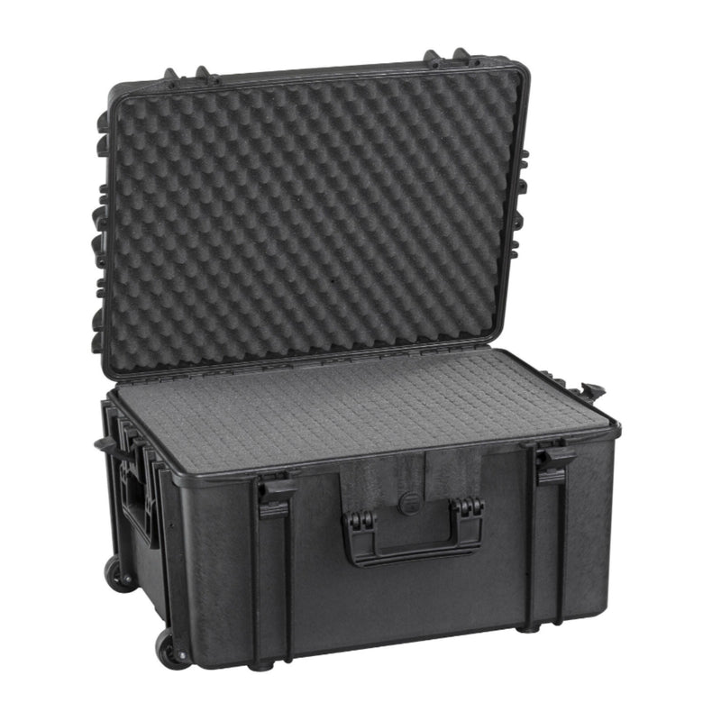 SP PRO 620H340STR Black Trolley Case, Cubed Foam, ID: L620xW460xH340mm