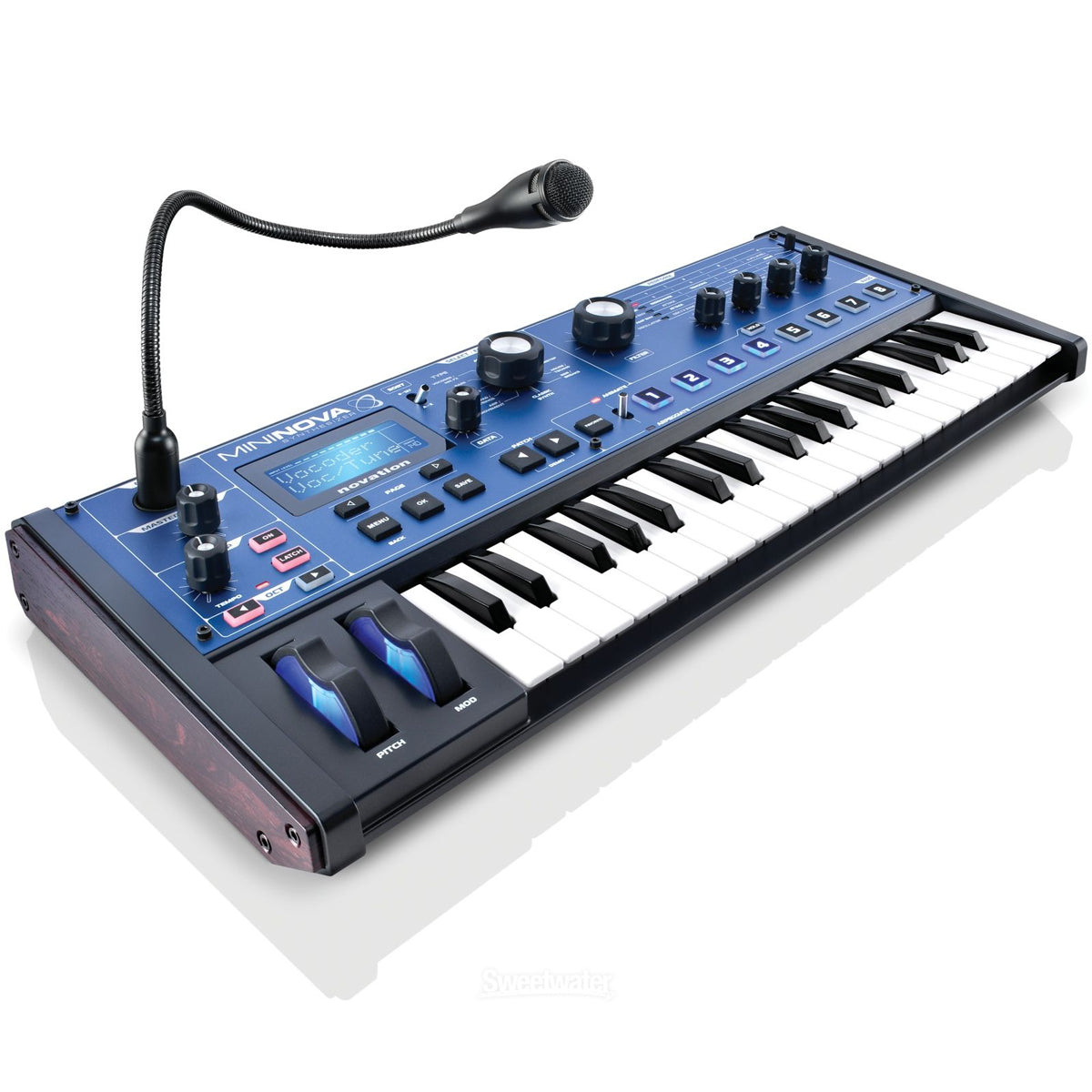 Novation MiniNova 37-Key Synthesizer with Vocoder