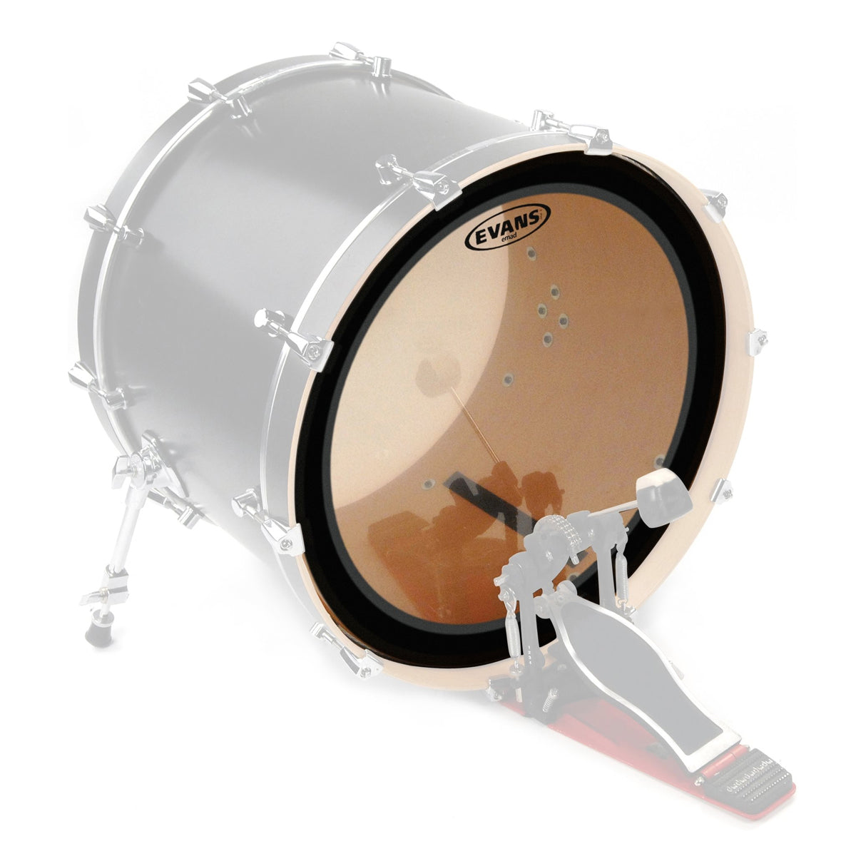 Evans BD20EMAD2 EMAD2 Clear 20" Drumhead