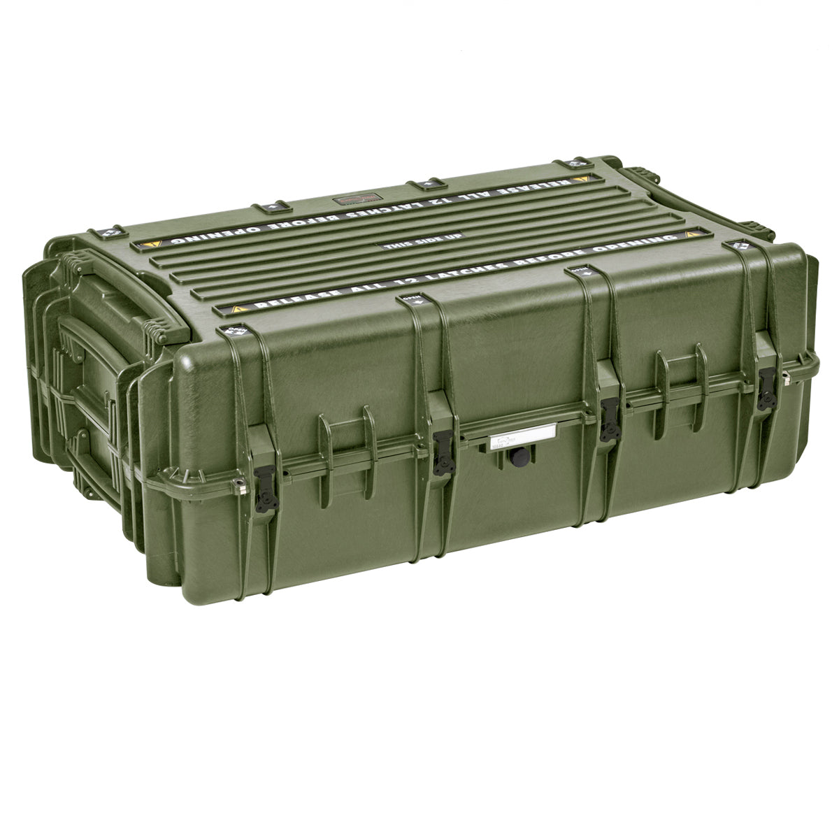 Explorer Cases 10840GE Copolymer Polypropylene Waterproof Case - Military Green Without Foam