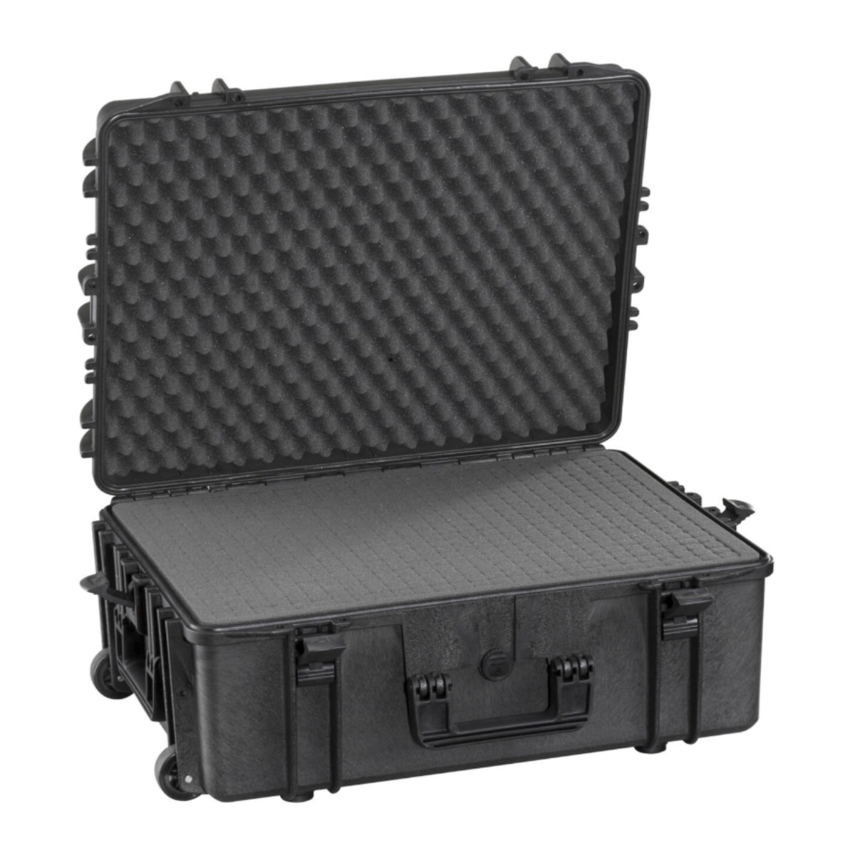 SP PRO 620H250STR Black Trolley Case, Cubed Foam, ID: L620xW460xH250mm