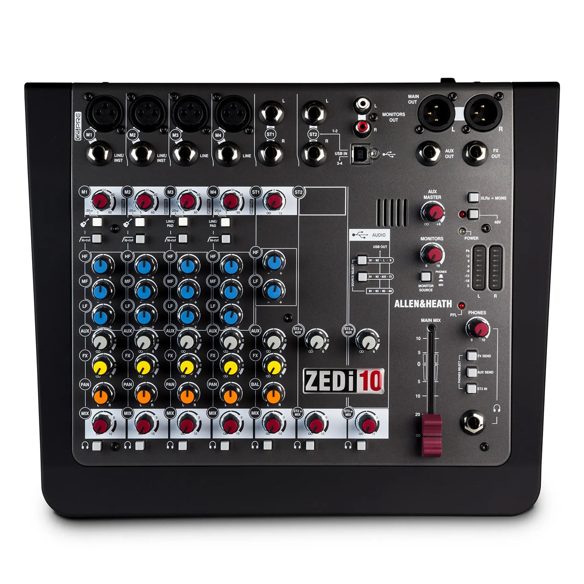 Allen & Heath ZEDi-10 Hybrid compact mixer / 4×4 USB interface