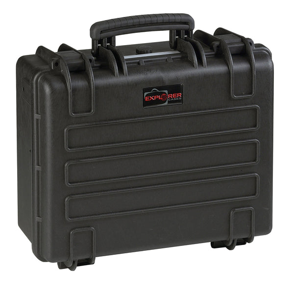 Explorer Cases Copolymer Polypropylene Waterproof Case - Black W/Pre-cubed Foam