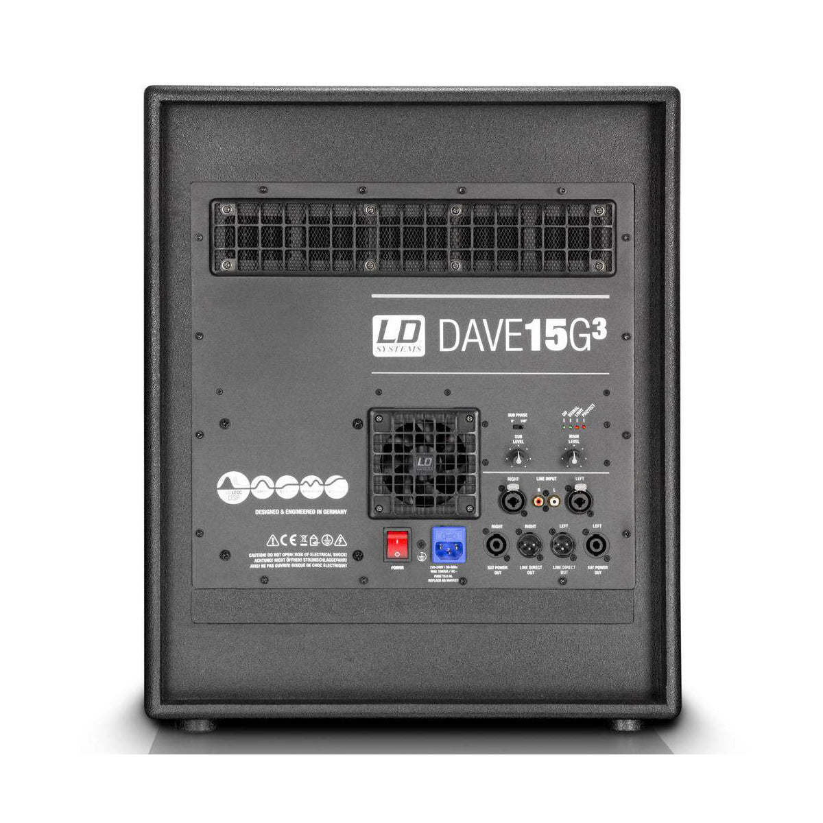 LD Systems LDDAVE15G3 Compact 15in Active PA System