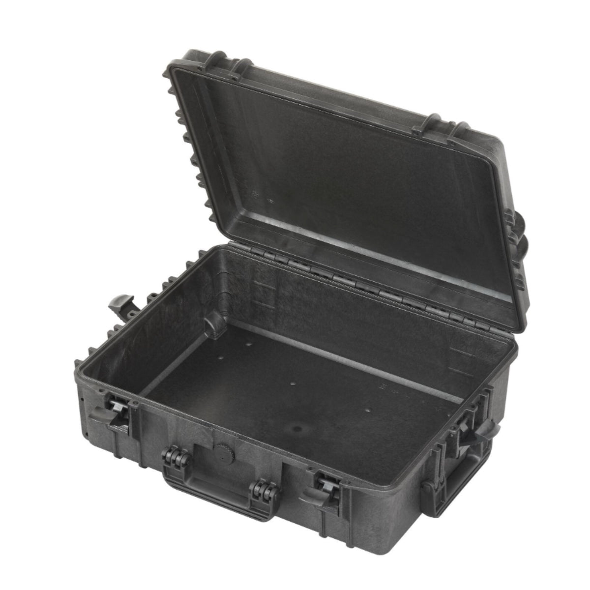 SP PRO 540H190 Black Carry Case, Empty w/ Convoluted Foam in Lid, ID: L538xW405xH190mm