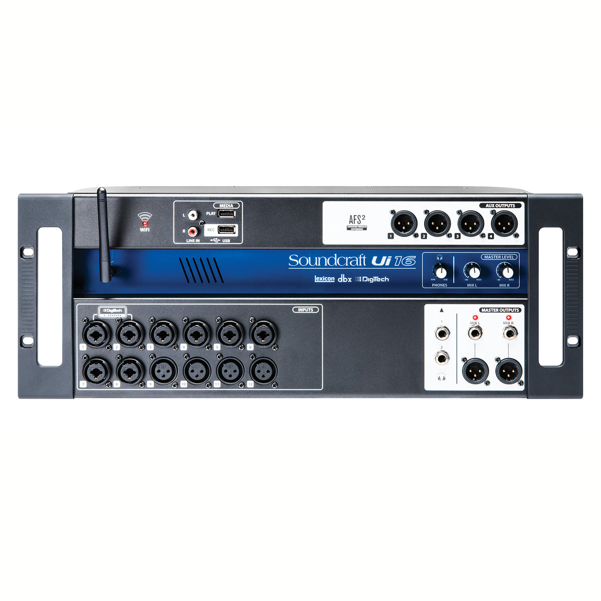 Soundcraft UI16 Remote Controlled 16 Channel Digital Mixer
