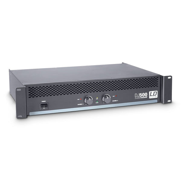 LD Systems LDDJ500 PA Power Amplifier 2 x 250 W 4 Ohms