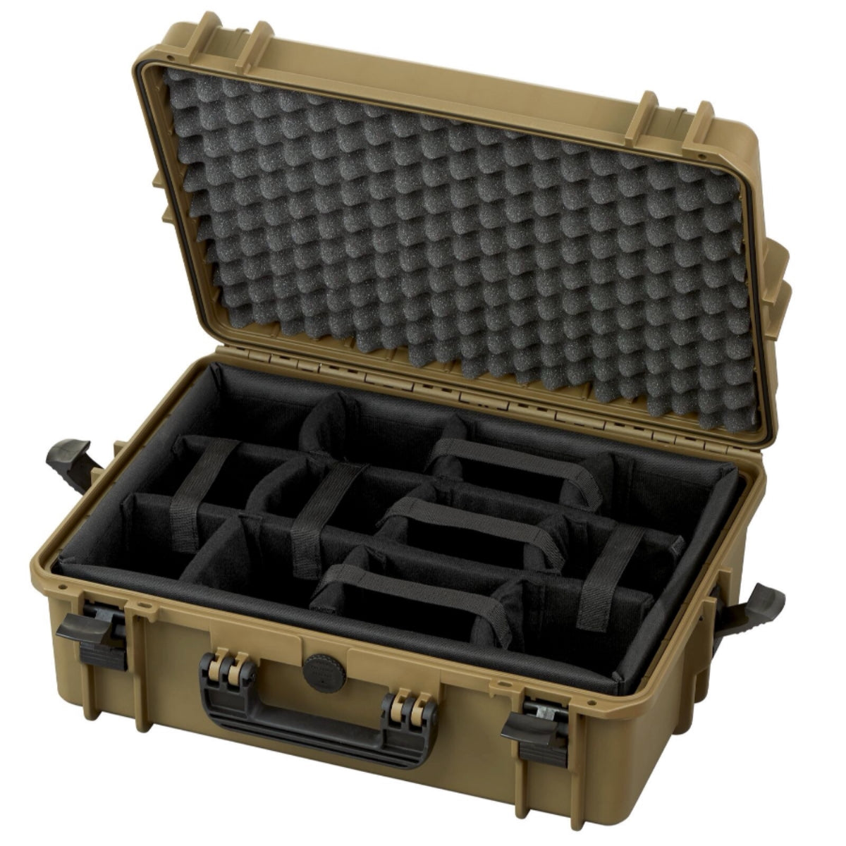 SP PRO 505CAM Sahara Carry Case, Padded Dividers, ID: L500xW350xH194mm