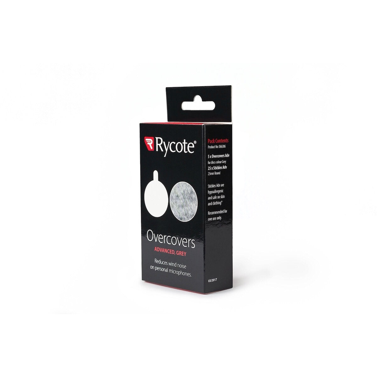 Rycote Overcovers Adv Grey (Pack) 25x Stickies and 5x OverCovers ADV