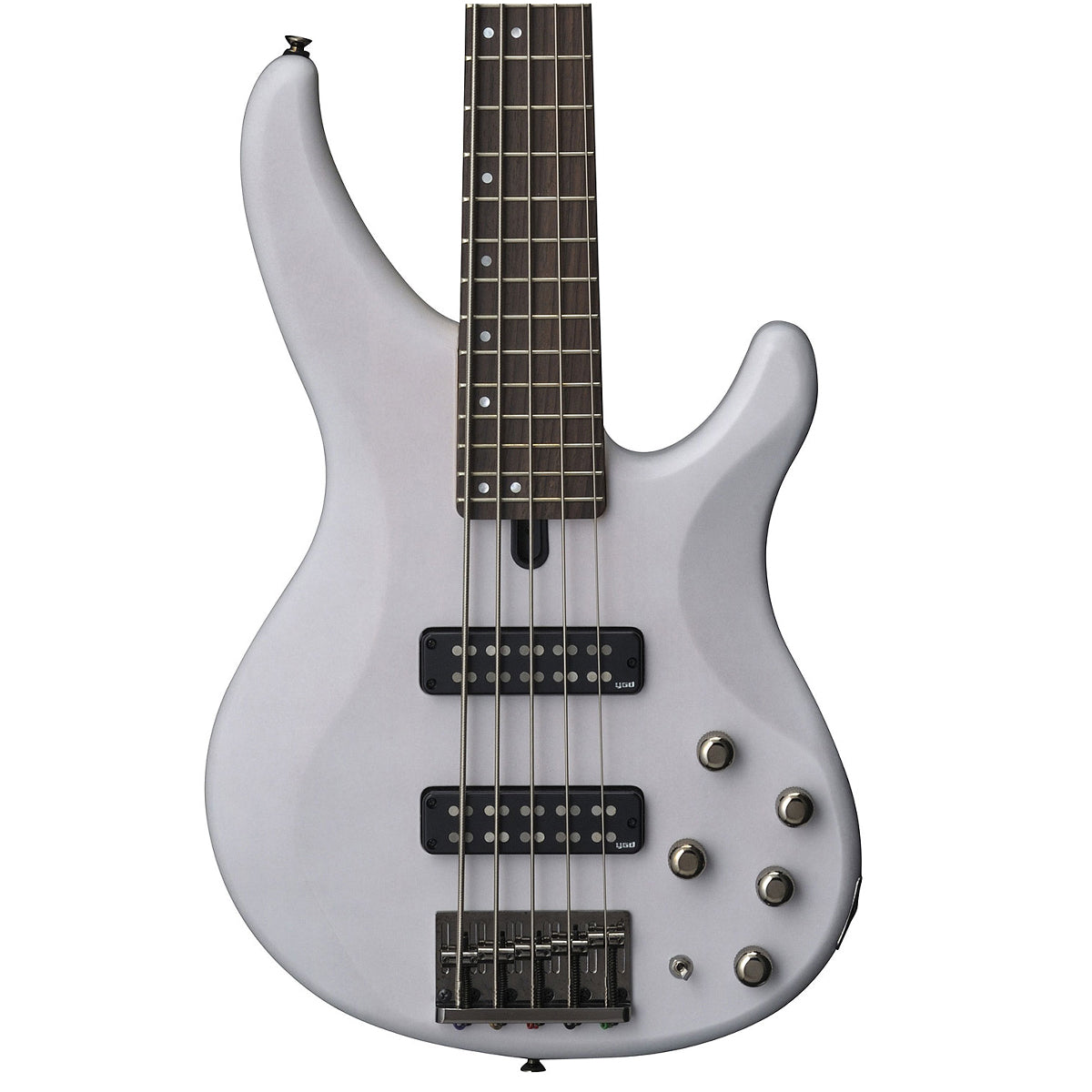 Yamaha TRBX505 5-String Electric Bass Guitar - Translucent White