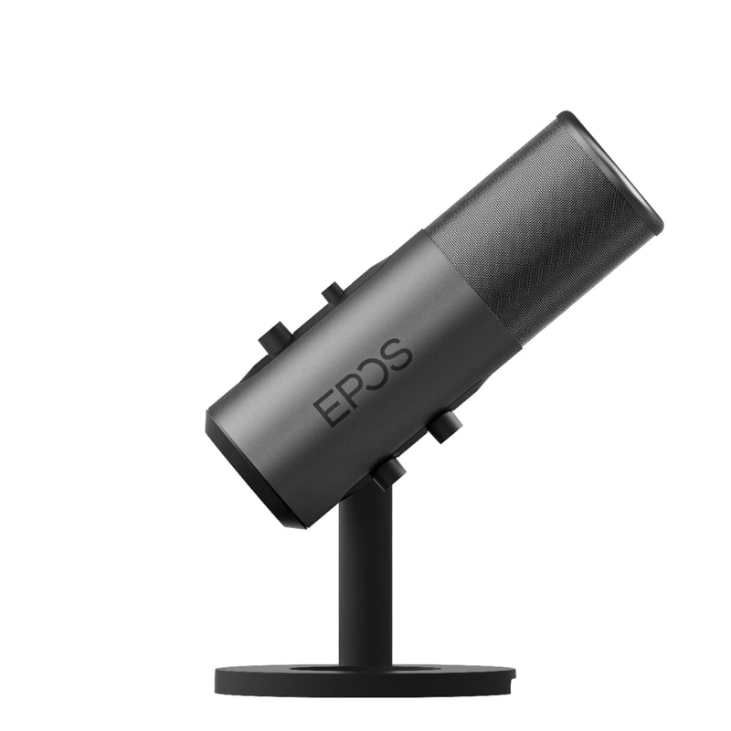 EPOS B20 Streaming Microphone, Four-pattern, 2.9m USB Cable, Desk Stand, Digital Plug & Play