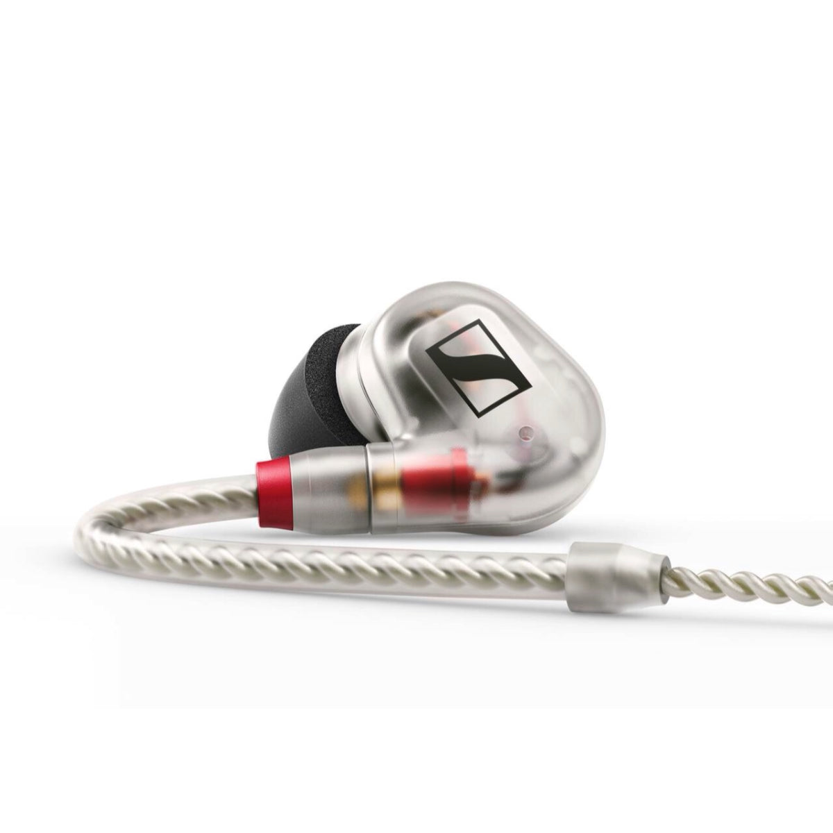 Sennheiser IE 500 PRO Clear, Transparent In-ear Headphones, 1.3m Twisted Cable, 3.5mm Jack Plug