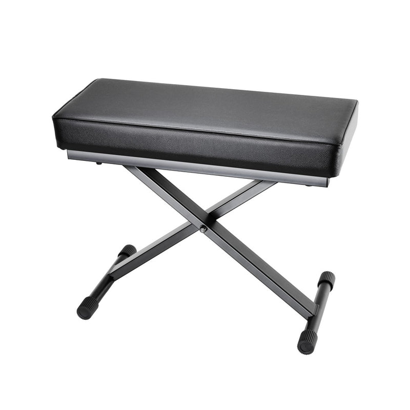 Adam Hall Stands SKT17 - Folding Keyboard Bench With Extra Thick Padding
