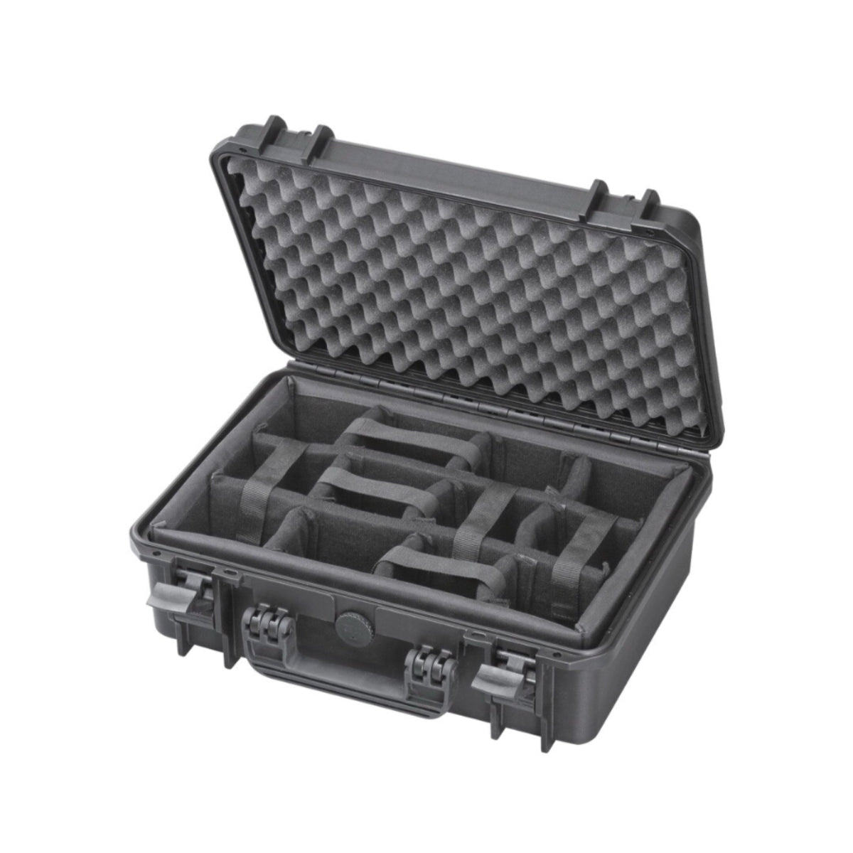 SP PRO 430CAM Black Carry Case, Padded Dividers, ID: L426xW290xH159mm
