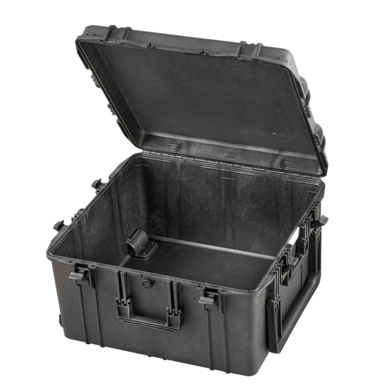 SP PRO 615TR Black Trolley Case, Empty w/ Convoluted Foam in Lid, ID: L615xW615xH360mm
